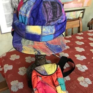 Nils nylon ski cap neck strap mini Fanny pack On Sale.